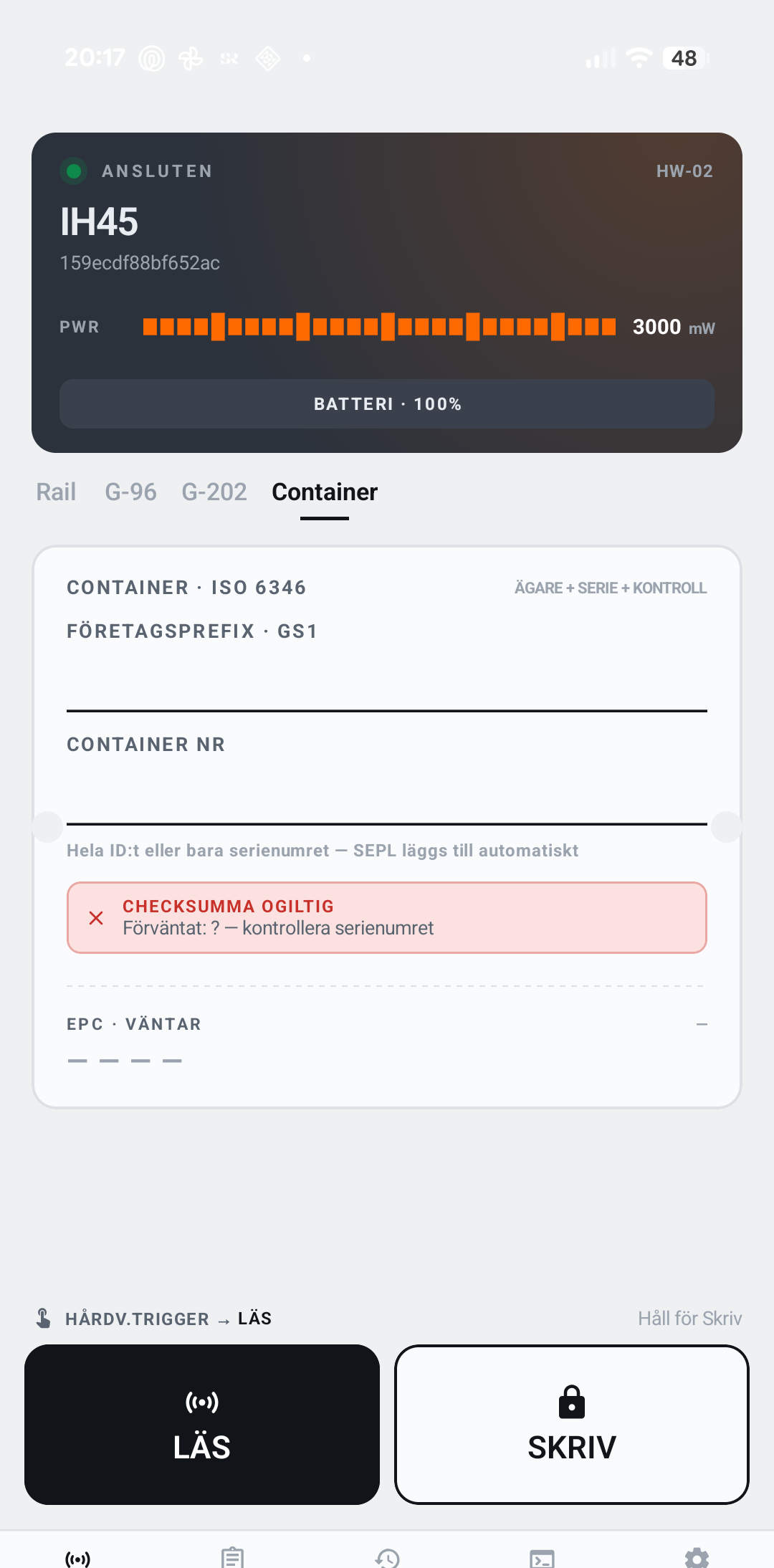 Container · ISO 6346